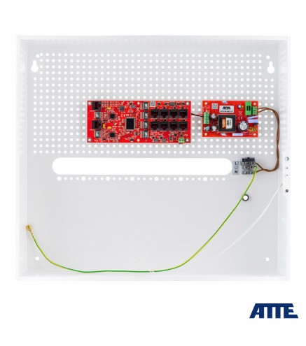 Zestaw do 8 kamer IP switch PoE 8P+2G ATTE IP-8-20-H
