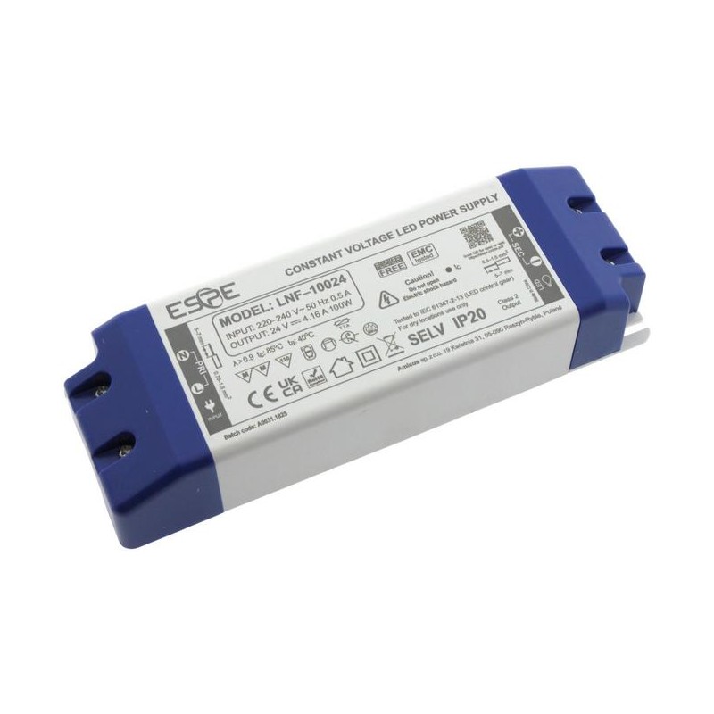 ZASILACZ IMPULSOWY LED ESPE LNF-10024 24V/100W/4.16A IP20