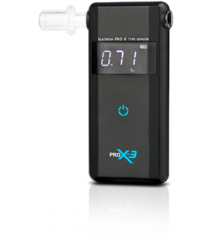 ALKOMAT AlcoFind PRO-X-3 + ustniki , 12mc kalibracji