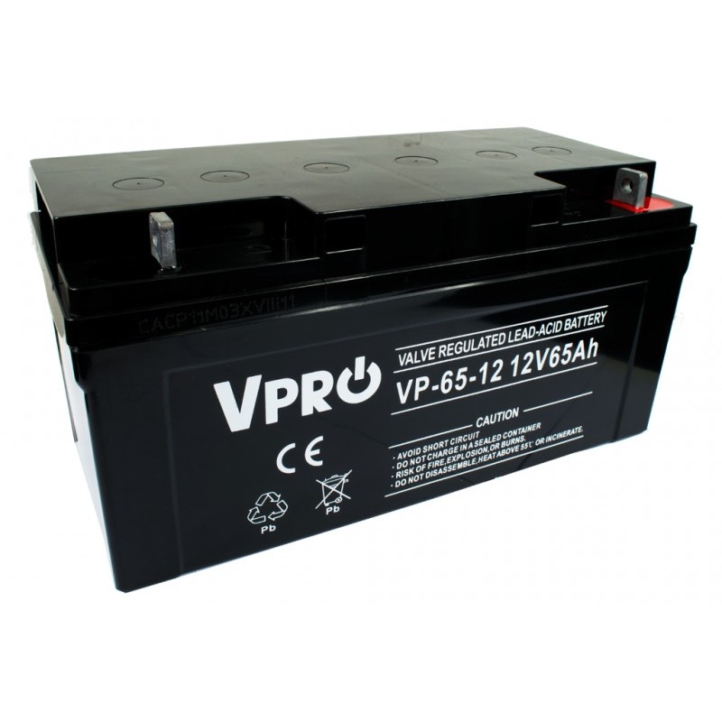 Akumulator VOLT POLSKA AGM VPRO 12V 65Ah