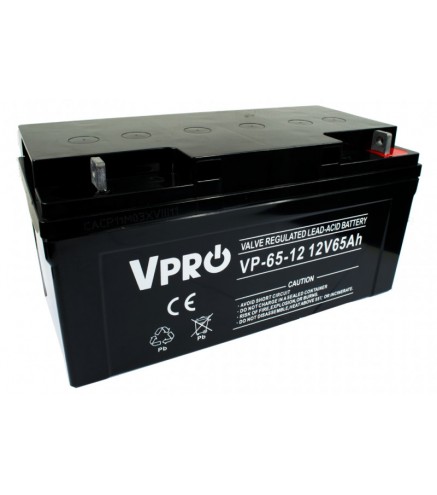 Akumulator VOLT POLSKA AGM VPRO 12V 65Ah