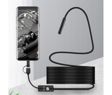 Kamera Inspekcyjna Warsztatowa Endoskop do Telefonu Android Rur USB-C 3,5m Zenwire AN100