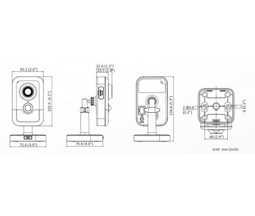 Kamera IP Hikvision DS-2CD2483G2-I(2.8mm)