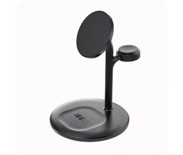 ŁADOWARKA INDUKCYJNA Greencell MagScape 3w1 15W MagSafe IPhone AirPods Apple Watch
