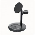 ŁADOWARKA INDUKCYJNA Greencell MagScape 3w1 15W MagSafe IPhone AirPods Apple Watch