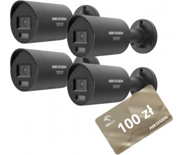 Kamera IP Hikvision DS-2CD2087G3-LI2UY/SL 2.8mm BLACK PL Opakowanie zbiorcze 4szt.