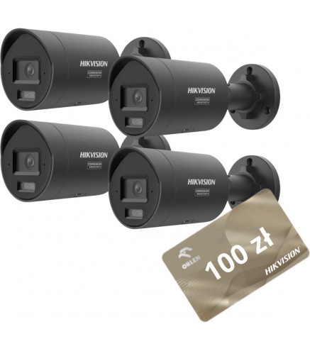 Kamera IP Hikvision DS-2CD2087G3-LI2UY/SL 2.8mm BLACK PL Opakowanie zbiorcze 4szt.
