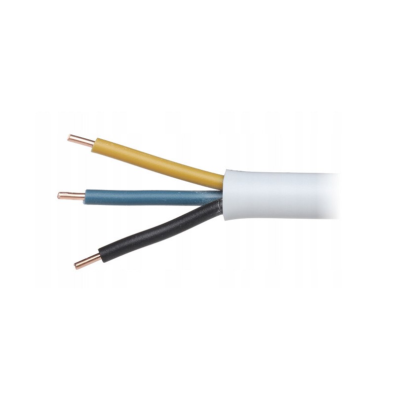 Przewód elektryczny drut okrągły YDY 5x1,5mm2 450/750V MERCOR 100m
