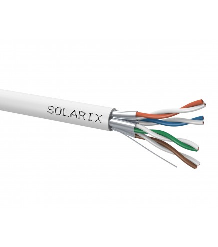 KABEL SKRĘTKA SOLARIX CAT.6A F/FTP LSOH Dca-s2,d2,a1 szpula 500m