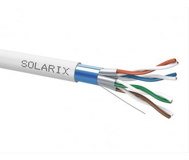 KABEL SKRĘTKA SOLARIX CAT.6A F/FTP LSOH Dca-s2,d2,a1 szpula 500m