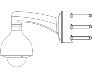 UCHWYT SŁUPOWY DAHUA PFA150-V2
