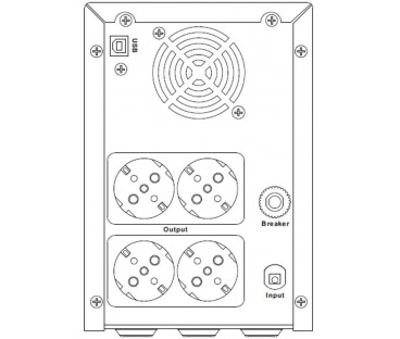Hikvision DS-UPS3000-R(O-STD)/EU