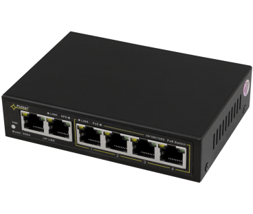 SWITCH GIGABIT POE 4+2 PULSAR SG64
