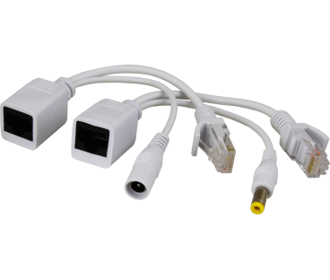 ZESTAW ADAPTERÓW PoE ZE ZŁĄCZAMI TYPU RJ Pulsar P-POE1