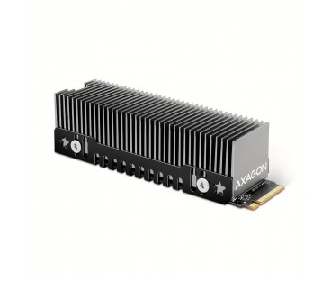 Radiator do dysków Axagon CLR-M2XT aluminiowy pasywny M.2 SSD