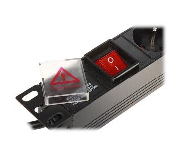 Listwa zasilająca 6 gniazd Schuko PD-6/R-USB
