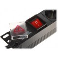 Listwa zasilająca 6 gniazd Schuko PD-6/R-USB