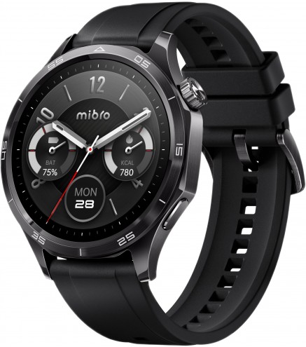 Smartwatch Mibro Watch GT (czarny) (2 paski w zestawie)