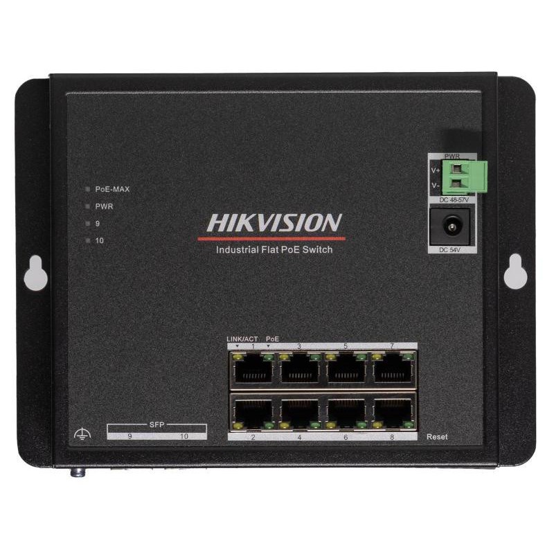 Switch Hikvision DS-3T1510P-SI-FLT(O-STD)/No Power unit