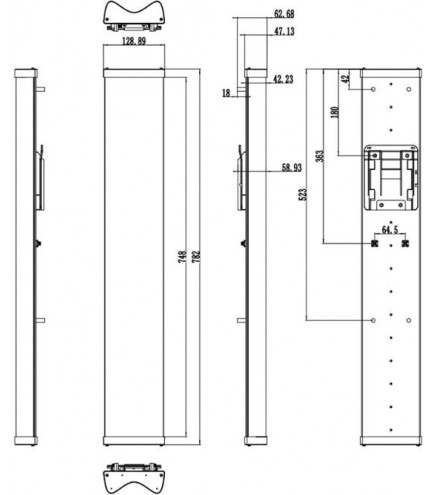 Antena Hikvision DS-3WF5000A-120
