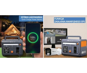 Przenośna stacja zasilania Orllo1200W/1500W Magazyn Energii LIFEPO4 EVE