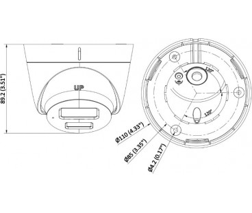 Kamera IP Hikvision DS-2CD1323G2-LIU 2.8mm PL