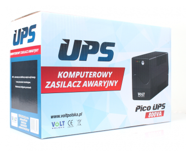 UPS ZASILACZ AWARYJNY VOLT POLSKA PICO 800VA 480W