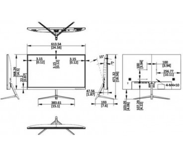Monitor Hikvision DS-D5027F3-2P2S