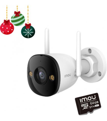 Kamera IP Imou bullet 3 5MP Wi-Fi IR30 z kartą pamięci 64GB