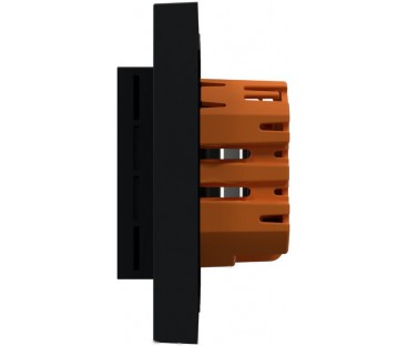 Termostat Heatit WiFi6 Black Matt Wi-Fi Thermostat 3600W 16A