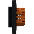 Termostat Heatit WiFi6 Black Matt Wi-Fi Thermostat 3600W 16A