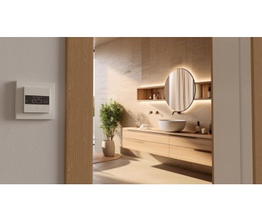 Termostat Heatit WiFi6 White RAL 9003 Wi-Fi Thermostat 3600W 16A