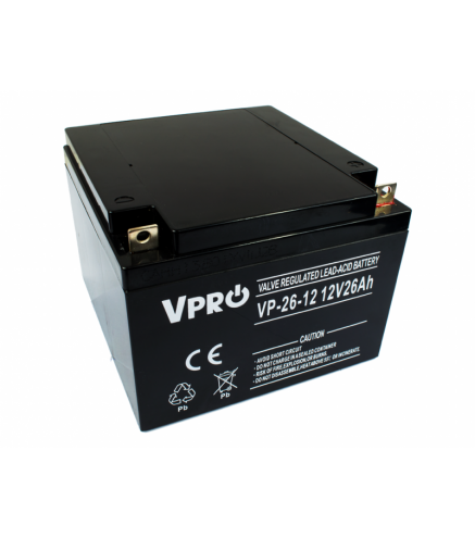 Akumulator VOLT POLSKA AGM VPRO 12V 26Ah