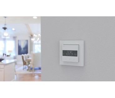 Termostat Heatit WiFi6 White RAL 9003 Wi-Fi Thermostat 3600W 16A