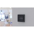 Termostat Heatit WiFi6 Black Matt Wi-Fi Thermostat 3600W 16A