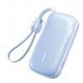 Powerbank Baseus EnerFill FC21 20000 mAh 22,5 W USB-A USB-C niebieski z odłączanym kablem Lightning