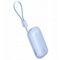 Powerbank Baseus EnerFill FC21 20000 mAh 22,5 W USB-A USB-C niebieski z odłączanym kablem Lightning