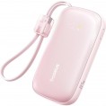 Powerbank Baseus EnerFill FC21 20000 mAh 22,5 W USB-A USB-C różowy z odłączanym kablem Lightning