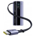 Powerbank Baseus EnerGeek GR11 20000 mAh 145 W USB-A 2x USB-C szary ze zwijanym kablem USB-C