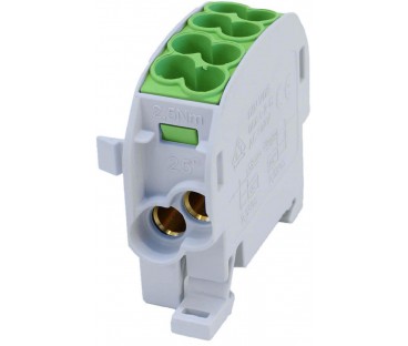 Blok rozdzielczy odgałęźny SCB 25 Al/Cu 80110 SIMBLOCK, zielony 81501005