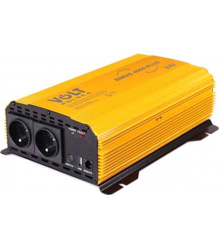 PRZETWORNICA VOLT POLSKA SINUS PLUS 4000 24V / 230V 2000/4000W