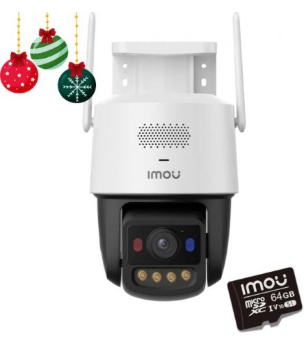Kamera IP Imou Titan Pro 6MP Aurora Wi-Fi PoE z kartą pamięci 64GB