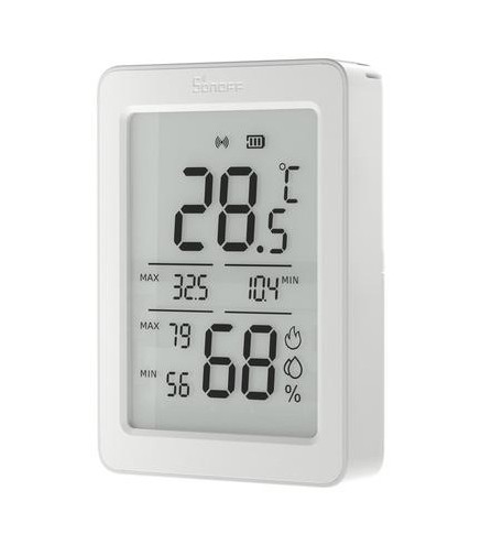 Czujnik Temperatury i Wilgotności ZigBee LCD Sonoff AirGuard TH SNZB-02DR2