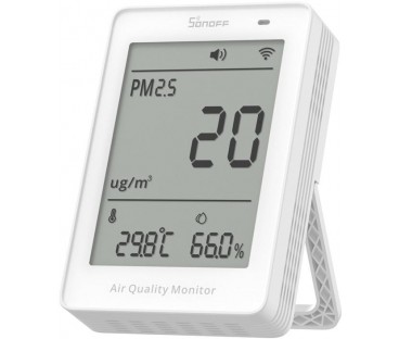 Miernik jakości powietrza WiFi LCD Sonoff AirGuard PM2.5 SAWF-07P