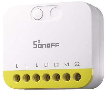 Dwukanałowy mini przełącznik bez N Sonoff MINI-ZB2GS-L ZigBee