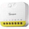 Dwukanałowy mini przełącznik bez N Sonoff MINI-ZB2GS-L ZigBee