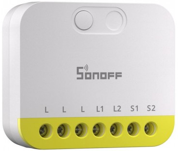Dwukanałowy mini przełącznik bez N Sonoff MINI-ZB2GS-L ZigBee