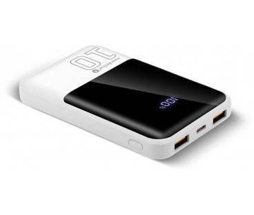 Powerbank everActive Energy Bank EB-10Q 10000 mAh 22,5 W 2x USB-A USB-C biały