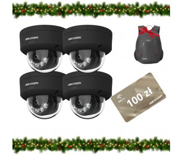 Kamera IP Hikvision DS-2CD2147G3-LIS2UY 2.8mm BLACK PL Opakowanie zbiorcze 4szt.