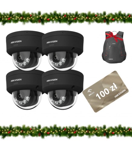 Kamera IP Hikvision DS-2CD2147G3-LIS2UY 2.8mm BLACK PL Opakowanie zbiorcze 4szt.